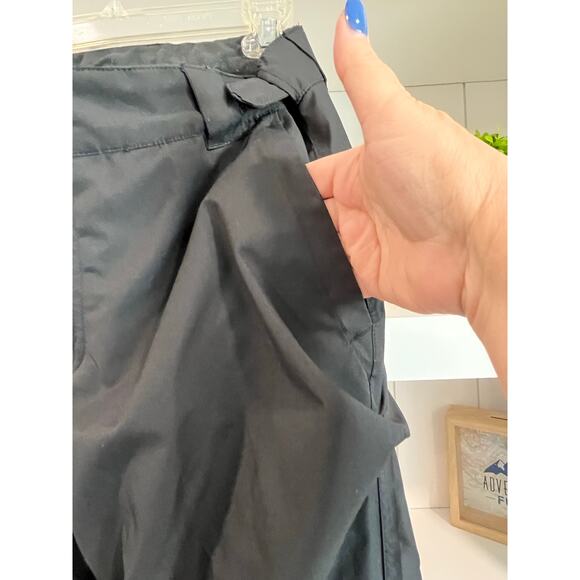 Iceburg Outerwear Youth XL (18) Black Insulated Snow Pants Winter Ski Bib - Picture 5 of 12